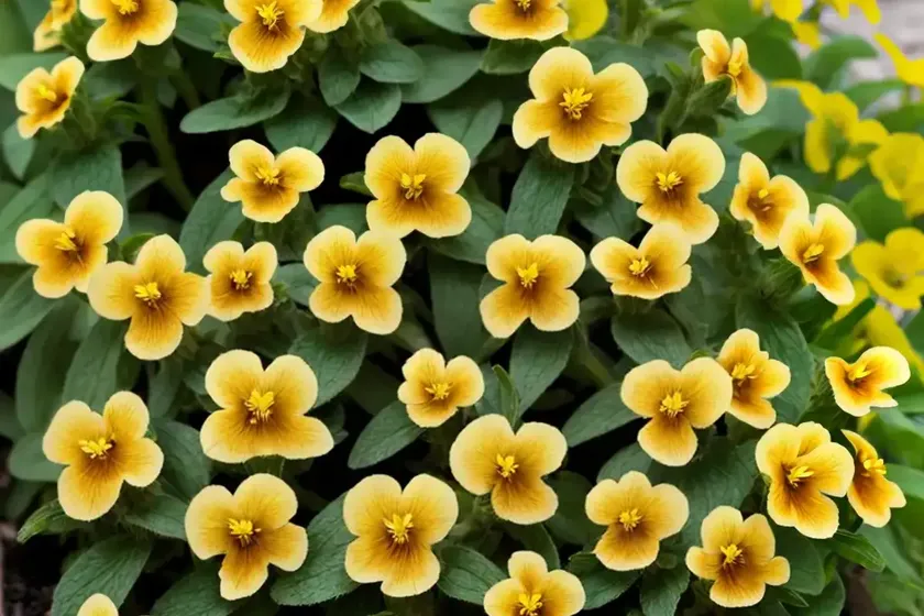 Mimulus primuloides (primrose monkey flower) — photo 3