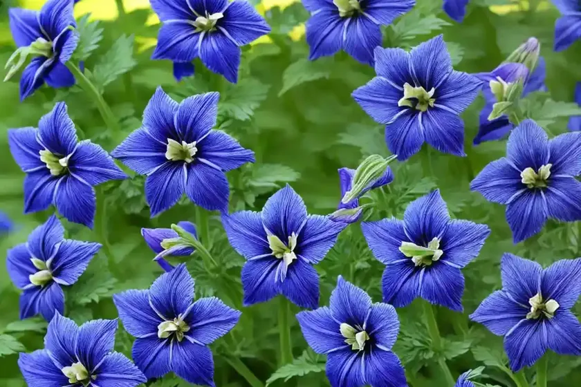 Mini stars delphinium (delphinium new millennium ‘mini stars’) — photo 2