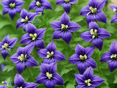 Mini Stars Delphinium (Delphinium New Millennium ‘Mini Stars’)