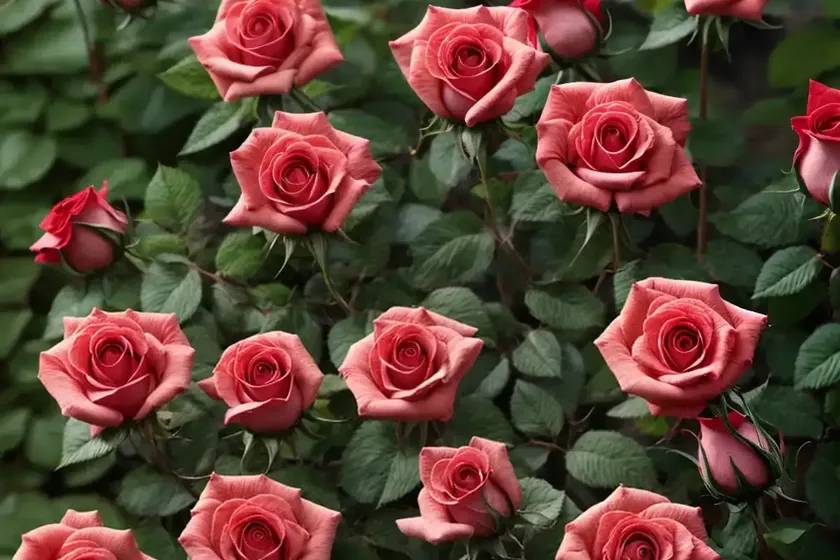 Miniature rose (rosa ‘savapace’ pacesetter) — photo 3