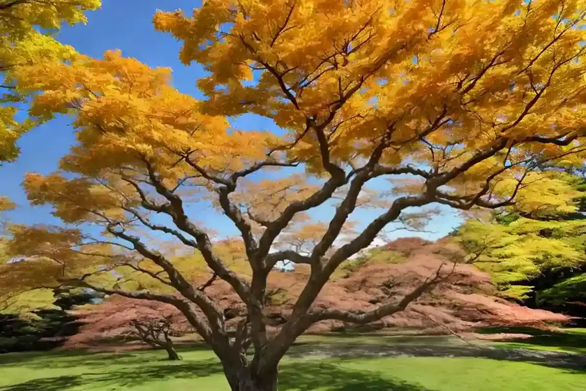 Miyabe maple (acer miyabei)