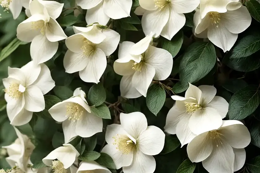 Mock orange (philadelphus ‘virginal’) — photo 2