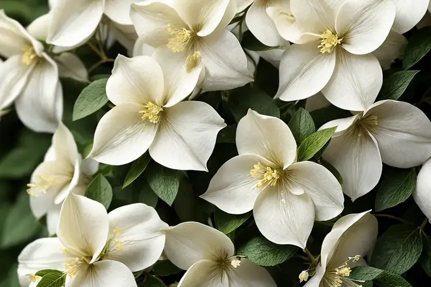 Mock orange (philadelphus ‘virginal’) — photo 3