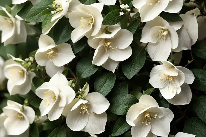 Mock orange (philadelphus ‘virginal’)