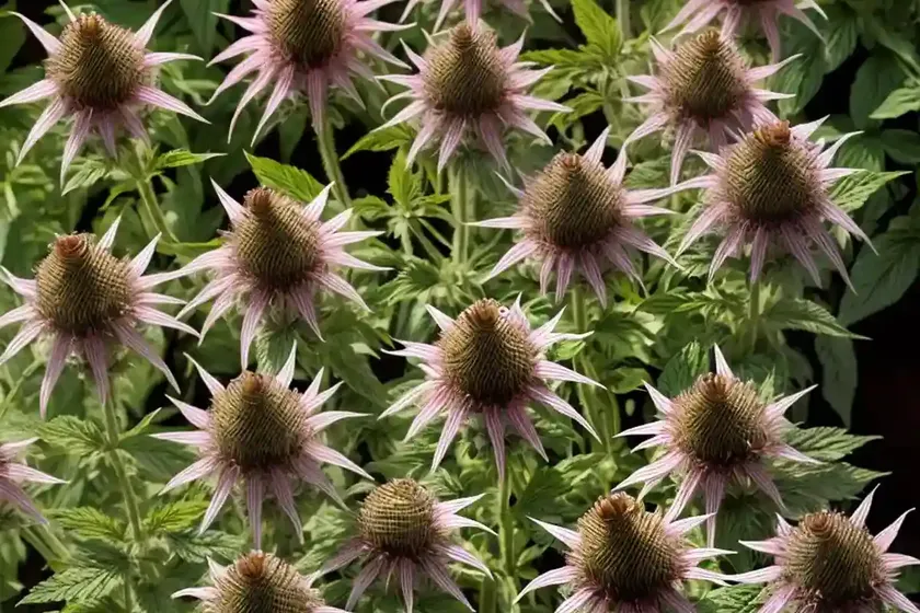 Monarda bradburiana (eastern bee balm) — photo 2