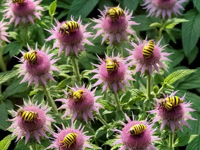 Monarda Citriodora (Lemon Bee Balm)