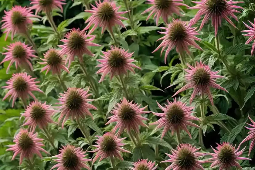 Monarda didyma ‘coral reef’ (bee balm) — photo 2