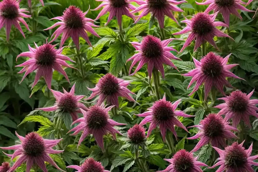 Monarda didyma ‘pardon my cerise’ (bee balm) — photo 3