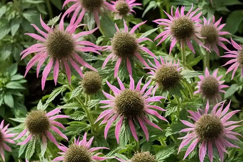 Monarda didyma ‘pardon my pink’ (bee balm) — photo 2
