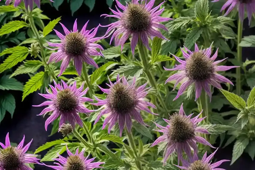 Monarda didyma ‘pardon my purple’ (bee balm) — photo 2