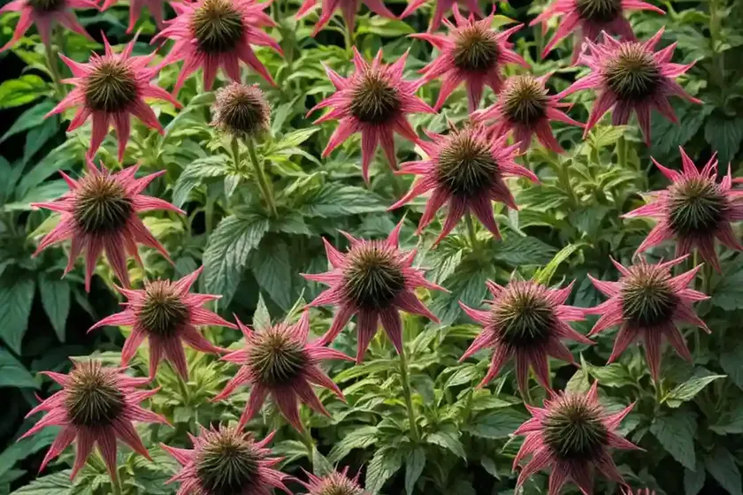 Monarda didyma (scarlet bee balm) — photo 2