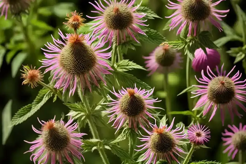 Monarda punctata (spotted bee balm) — photo 2
