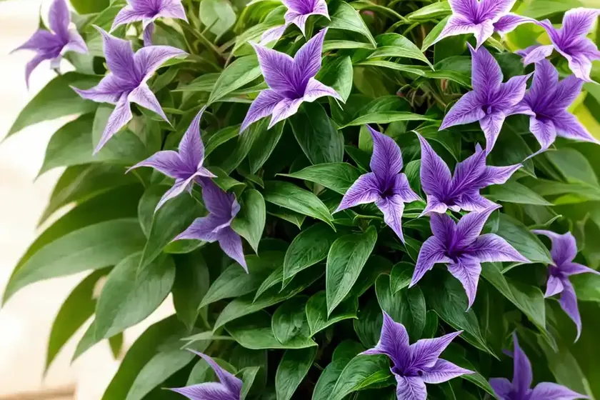 Monkey plant (ruellia makoyana) — photo 2