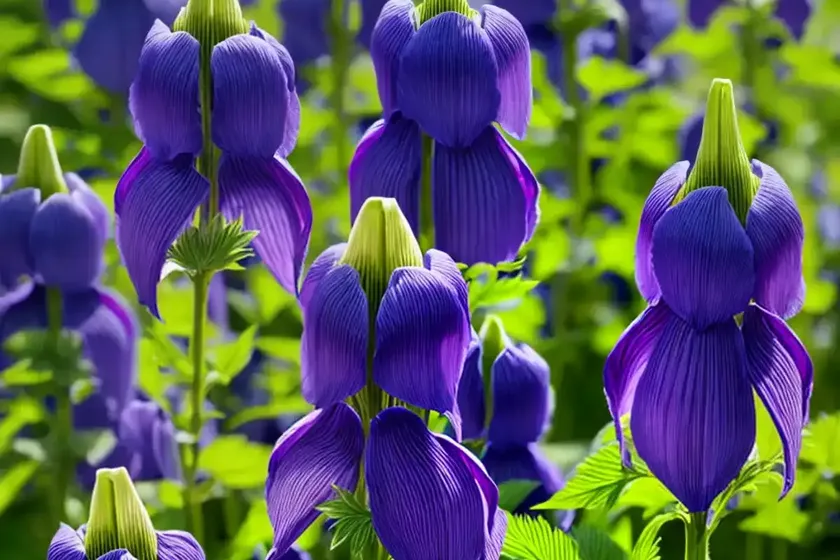 Monkshood (Aconitum Volubile) — photo 2