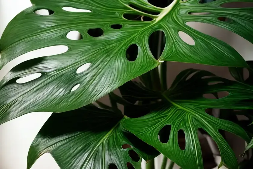 Monstera borsigiana variegata (monstera borsigiana) — photo 3