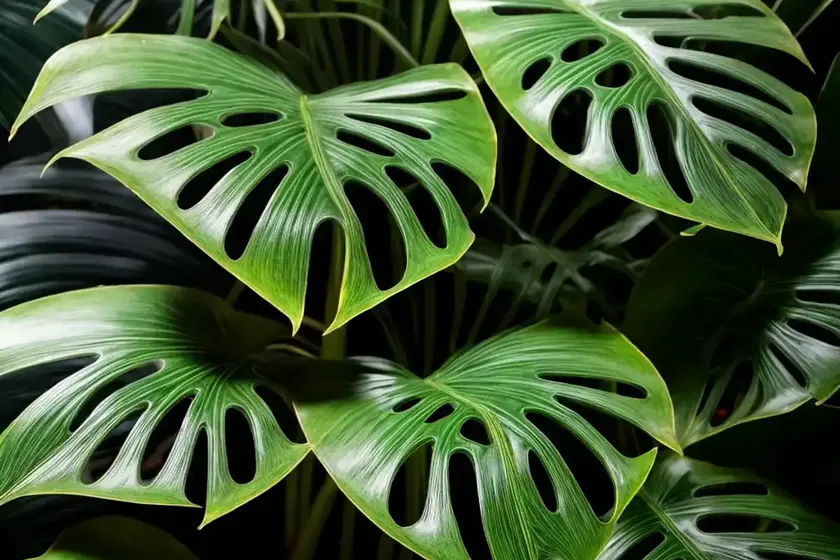 Monstera siltepecana el salvador (monstera siltepicana ‘el salvador’) — photo 2