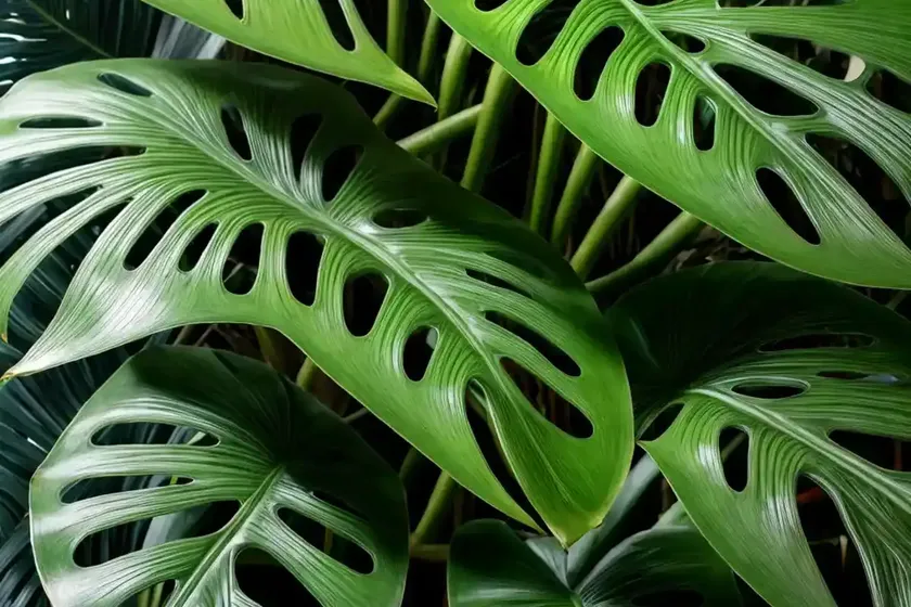 Monstera siltepecana el salvador (monstera siltepicana ‘el salvador’)