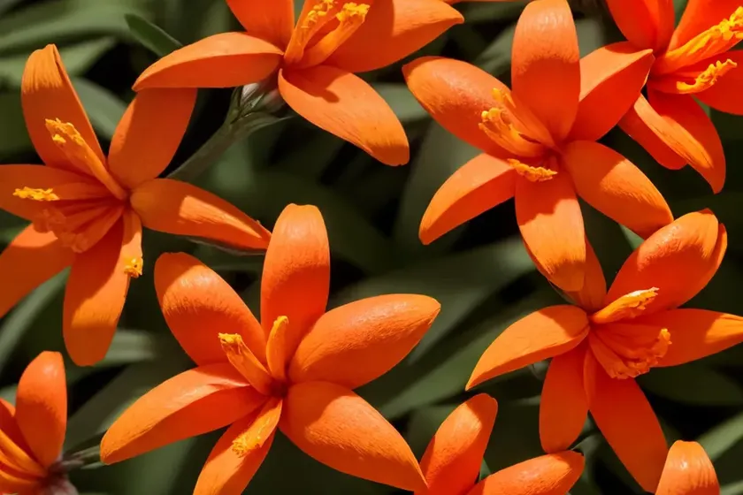 Montbretia (Crocosmia ‘Emberglow’) — photo 3