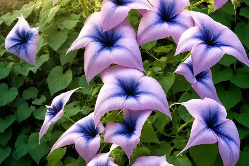 Morning glories (ipomoea) — photo 2