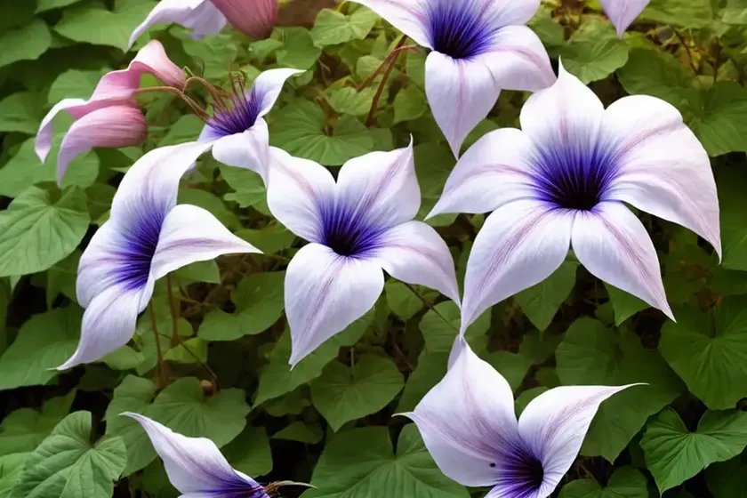 Morning glories (ipomoea) — photo 3