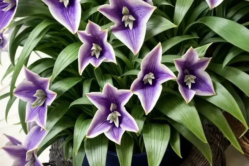 Moses in the cradle (tradescantia spathacea) — photo 3