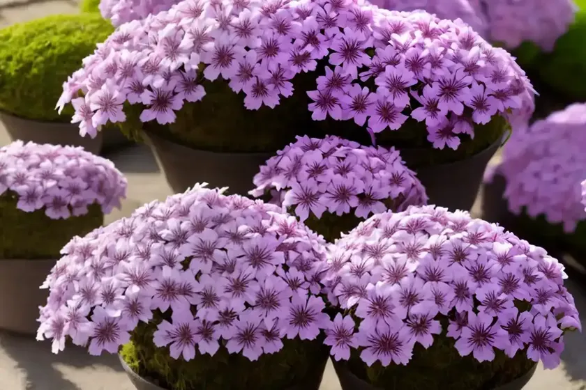 Moss phlox (phlox subulata) — photo 2