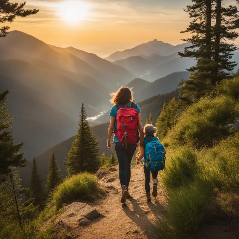 Active mother-daughter activities