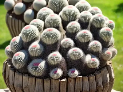Mother-of-hundreds (Mammillaria Compressa)