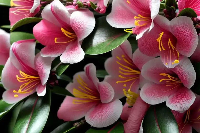 Mountain azalea (rhododendron canescens)