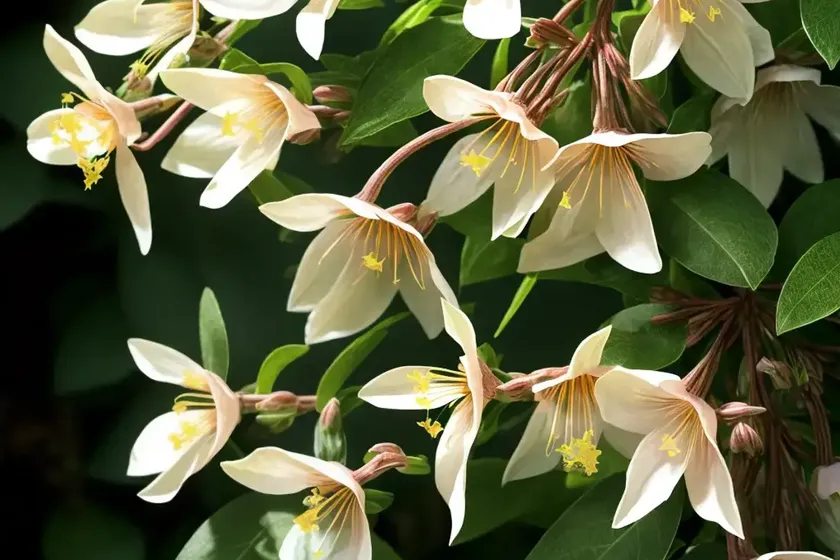 Mountain bush honeysuckle (diervilla rivularis ‘morton’ summer stars) — photo 2