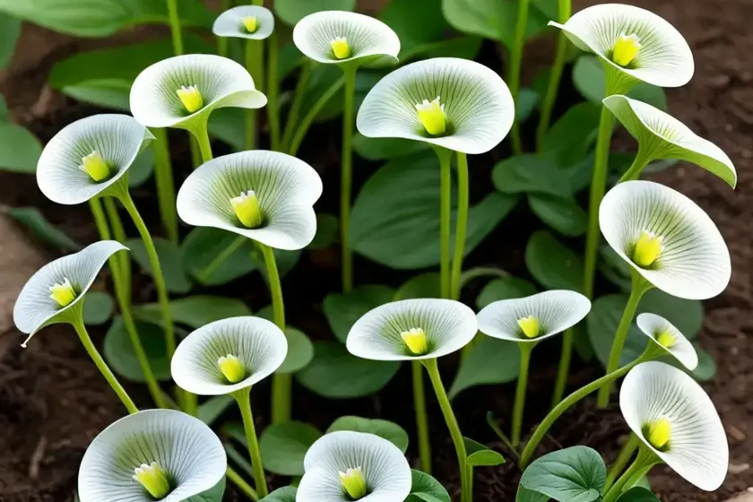 Mouse plant (arisarum proboscideum) — photo 3