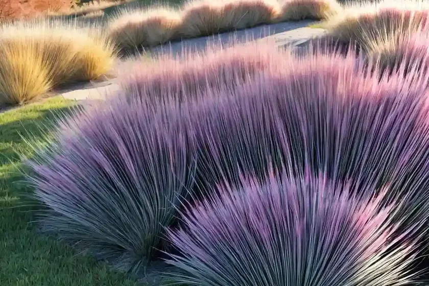 Muhly grass (muhlenbergia reverchonii ‘autumn embers’) — photo 3