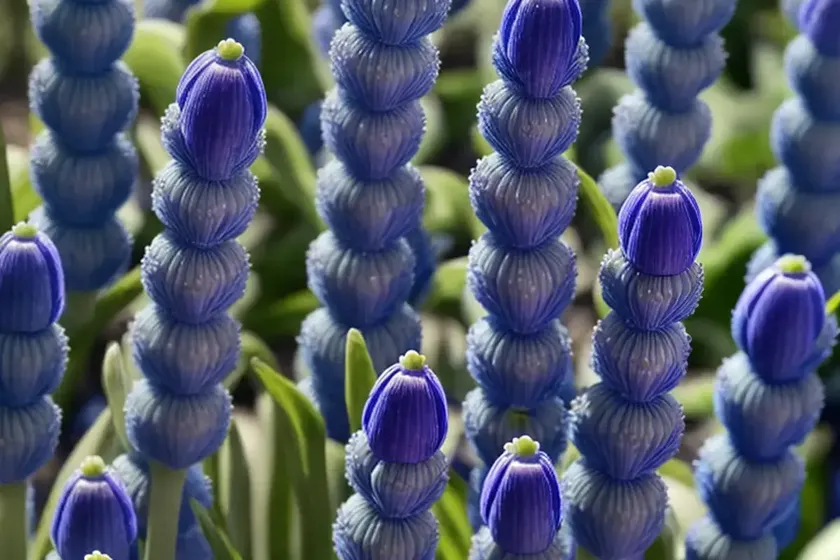 Muscari aucheri ‘blue magic’ (grape hyacinth) — photo 2