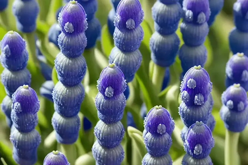 Muscari aucheri ‘blue magic’ (grape hyacinth) — photo 3