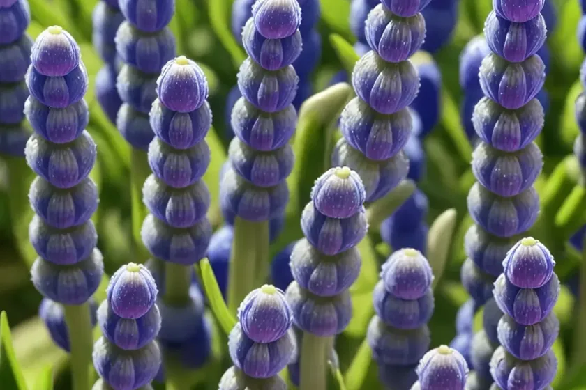 Muscari aucheri ‘white magic’ (grape hyacinth) — photo 2