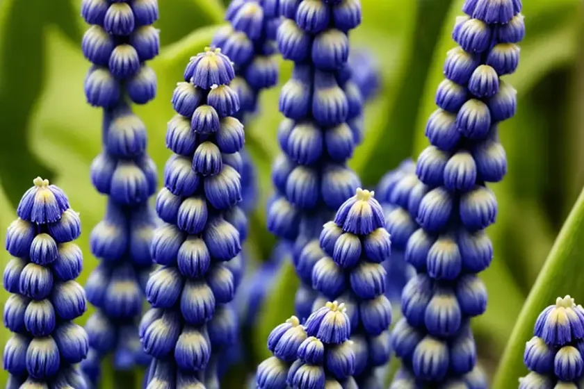 Muscari azureum (grape hyacinth) — photo 2