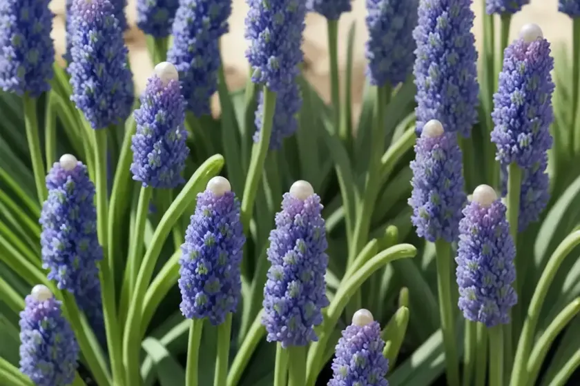Muscari botryoides ‘album’ (pearls of spain) — photo 3