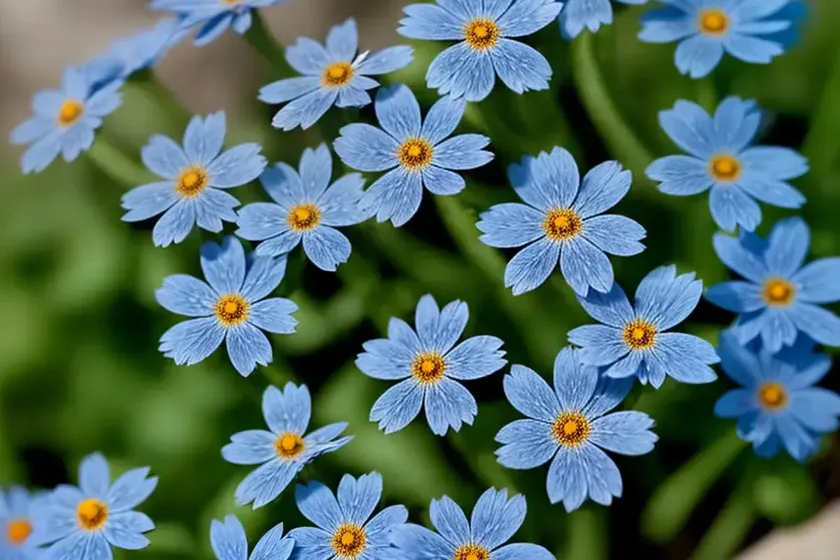 Myosotis alpestris (alpine forget-me-not) — photo 2
