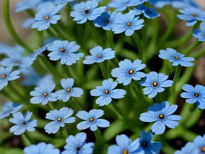 Myosotis Alpestris (Alpine Forget-Me-Not)
