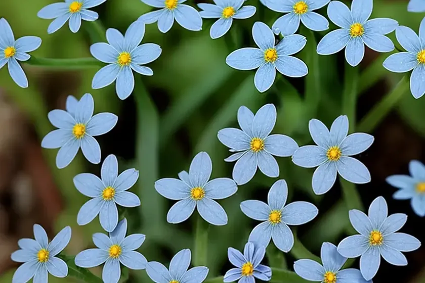 Myosotis scorpioides (water forget-me-not) — photo 3
