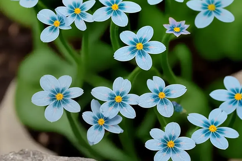 Myosotis scorpioides (water forget-me-not)