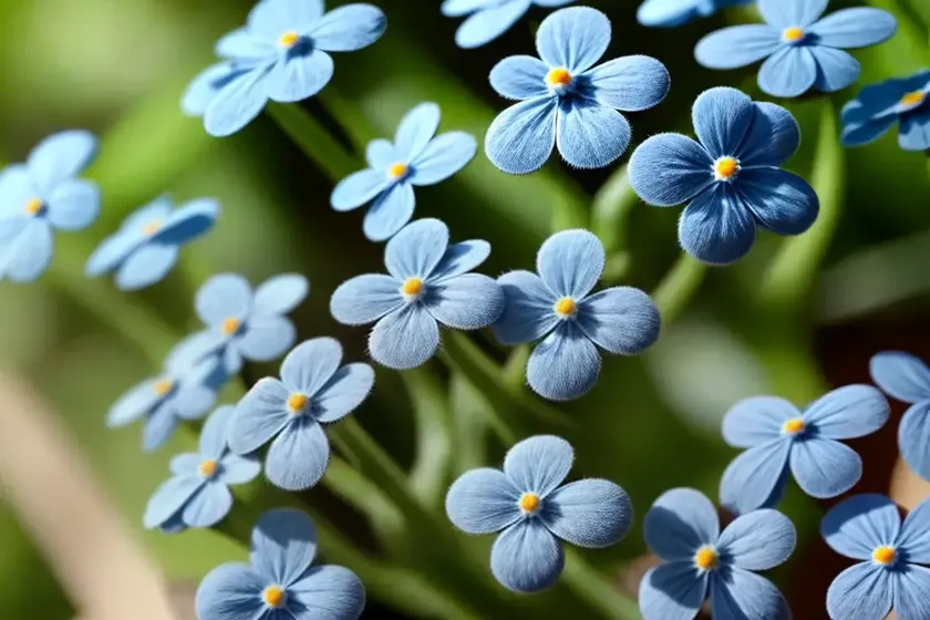 Myosotis sylvatica (wood forget-me-not) — photo 2