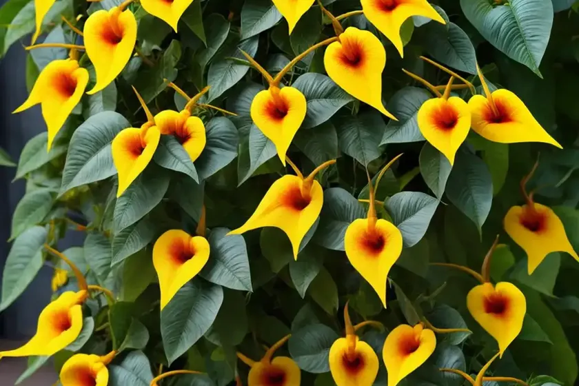 Mysore trumpetvine (thunbergia mysorensis) — photo 2