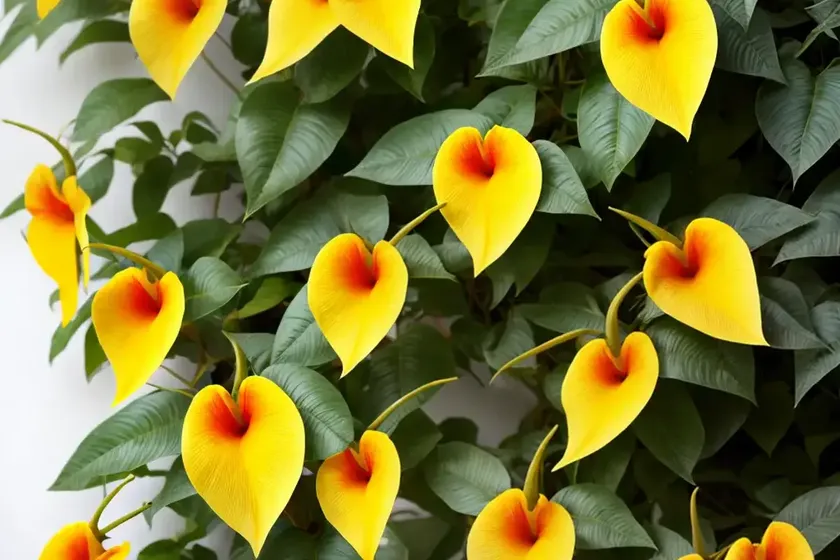 Mysore trumpetvine (thunbergia mysorensis) — photo 3