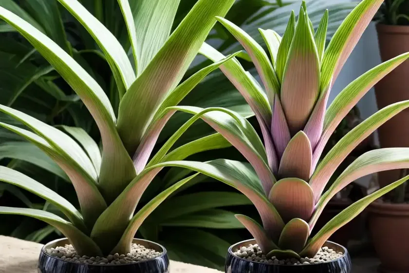 Nakedstem livingvase (aechmea nudicaulis) — photo 3