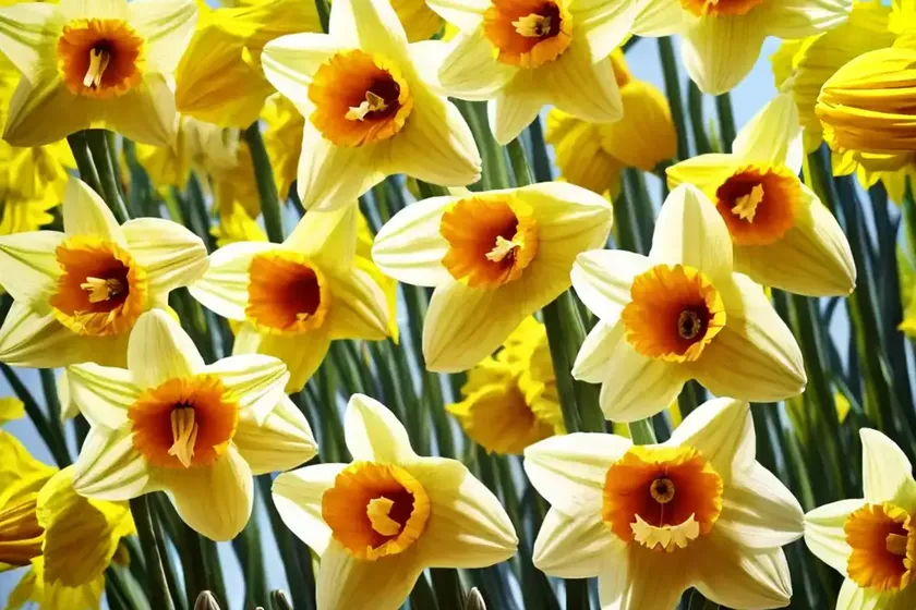Narcissus ‘flower record’ (large-cupped daffodil) — photo 2