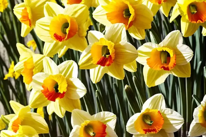 Narcissus ‘fortissimo’ (large-cupped daffodil) — photo 2