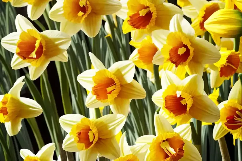 Narcissus ‘fortune’ (large-cupped daffodil) — photo 2