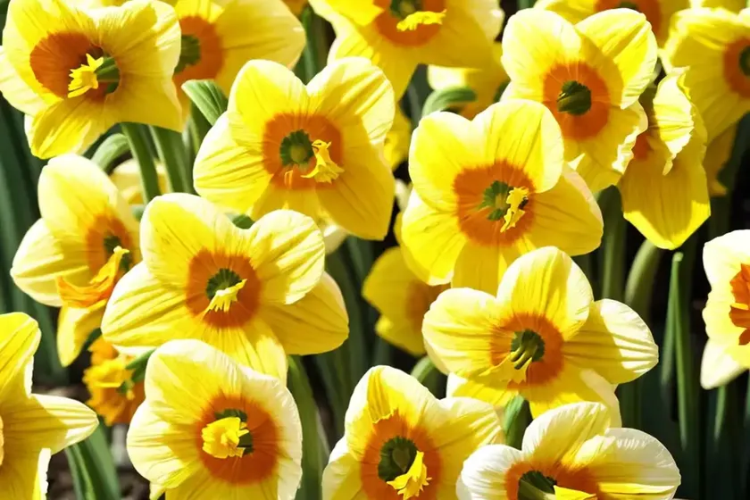 Narcissus ‘geranium’ (tazetta daffodil)