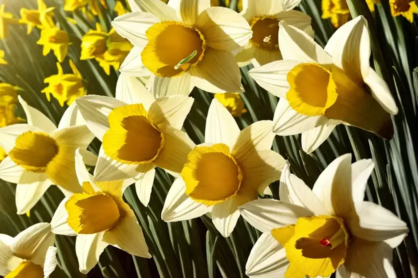 Narcissus pseudonarcissus (wild daffodil) — photo 2